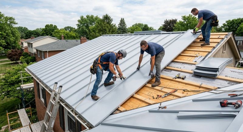 Aluminum Roof Installation in Cape May, NJ