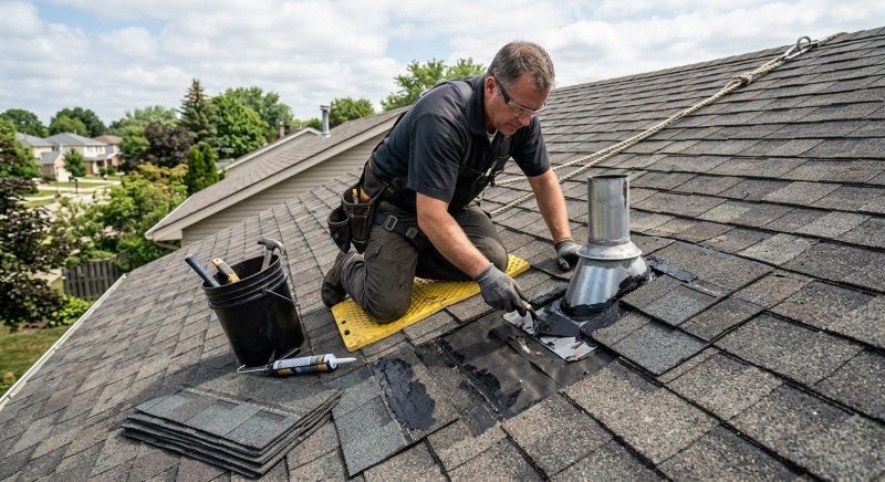 Asphalt Roof Leak Repair in Ocean City, NJ