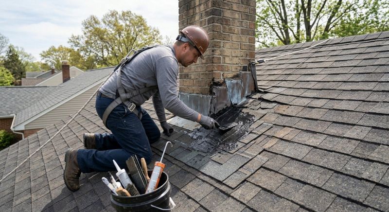 Asphalt Roof Leak Repair in Port Elizabeth, NJ