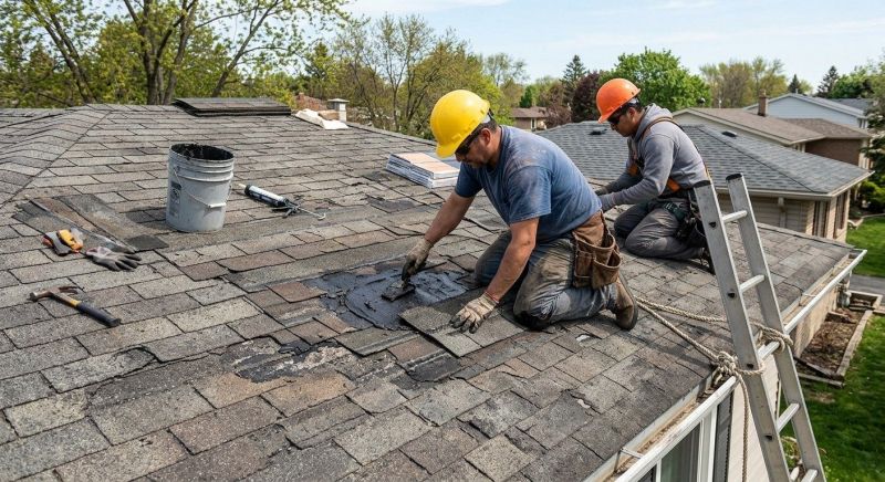 Asphalt Roof Repair in Cape May County, NJ