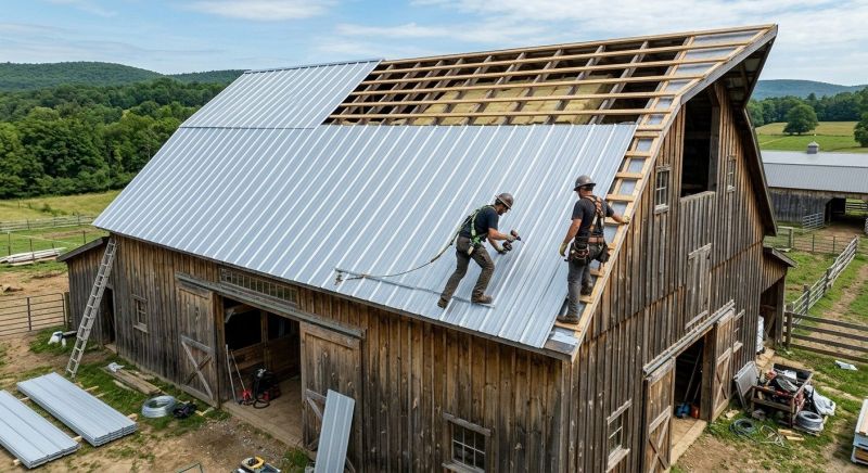 Barn Roof Construction in Cape May Court House, NJ