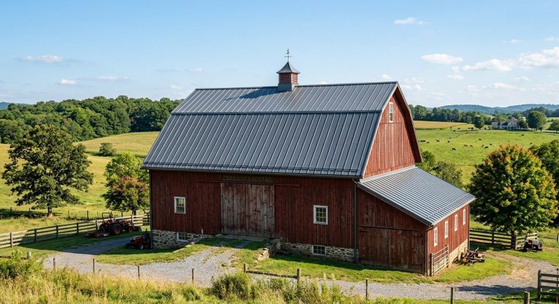 Barn Roof Replacement in Cape May Court House, NJ