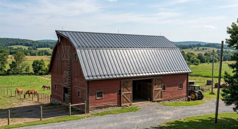 Barn Roof Replacement in Villas, NJ