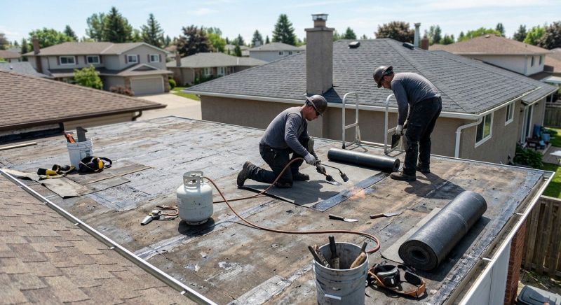 Bitumen Roof Repair in Cape May Court House, NJ