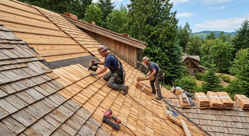 Cedar Roof Installation in Port Elizabeth, NJ
