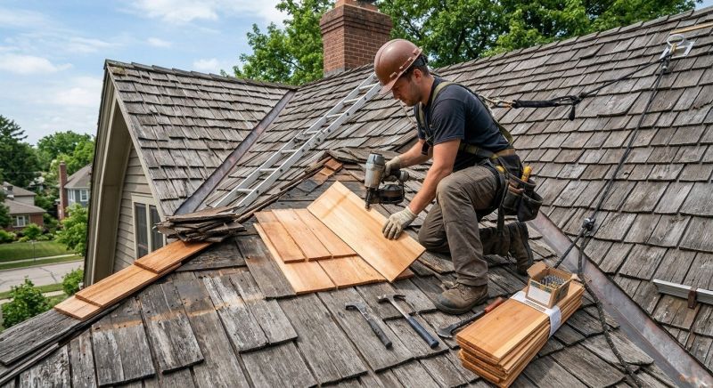 Cedar Shake Roof Repair in Avalon, NJ