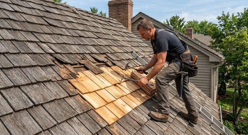 Cedar Shake Roof Repair in Millville, NJ