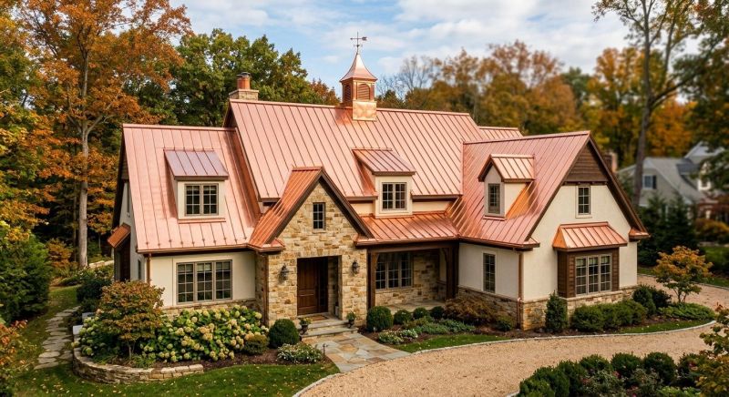 Copper Roof Repair in Cape May Court House, NJ