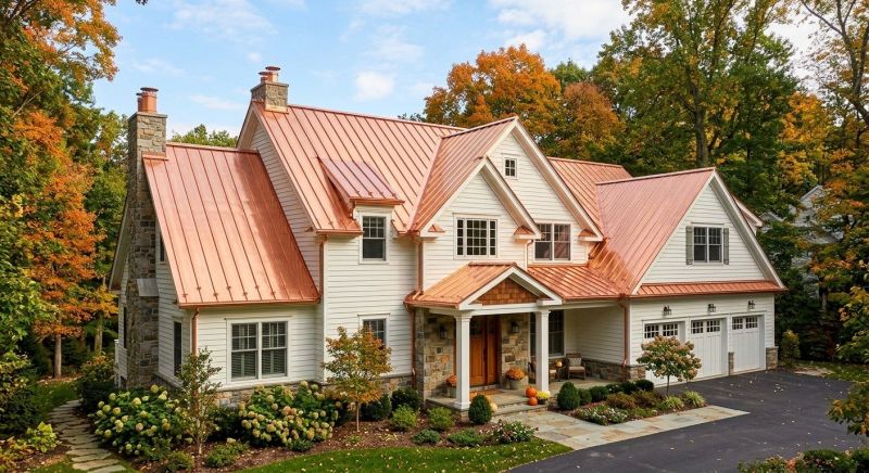 Copper Roof Replacement in Cape May Court House, NJ