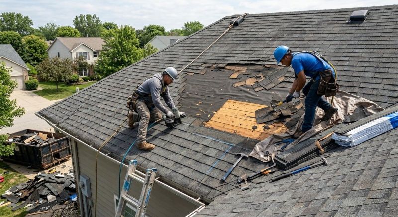 Damaged Roof Repair in Mays Landing, NJ