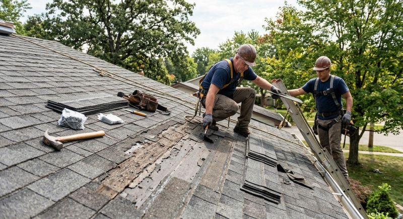 Damaged Roof Repair in Port Elizabeth, NJ
