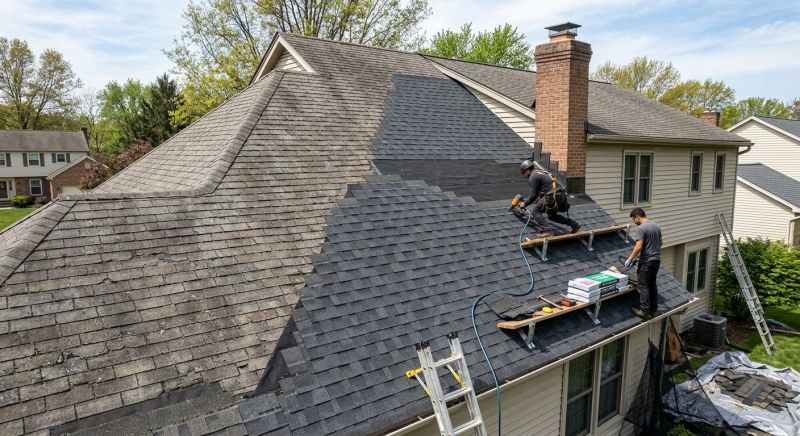 Damaged Roof Replacement in Ocean City, NJ