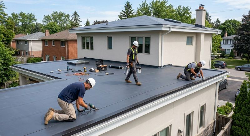 Epdm Roof Installation in Cape May, NJ