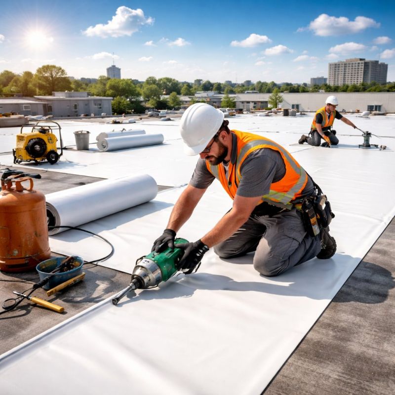 Epdm Roof Installation in Cape May, NJ