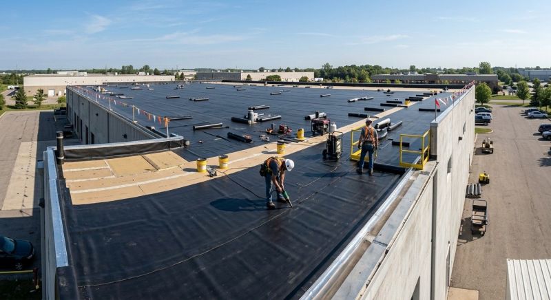Epdm Roof Installation in Cape May Court House, NJ