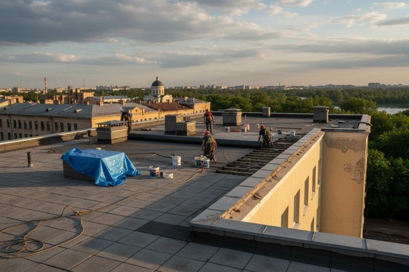 Flat Roof Replacement in Cape May, NJ