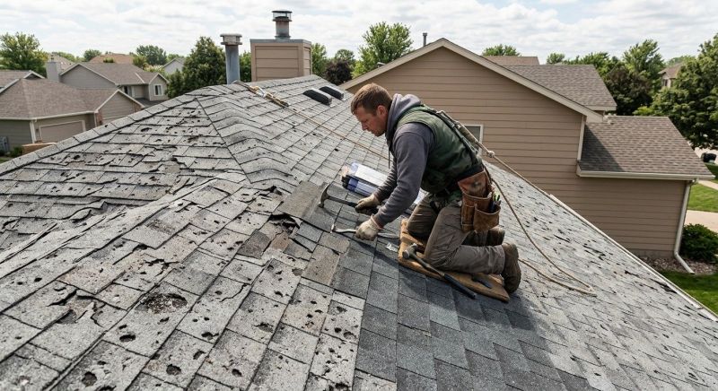 Hail Damage Roof Repair in Avalon, NJ