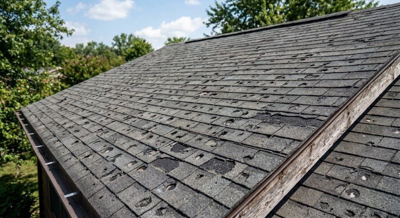 Hail Damage Roof Repair in Cape May Court House, NJ