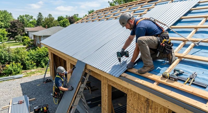 Metal Roof Installation in Villas, NJ