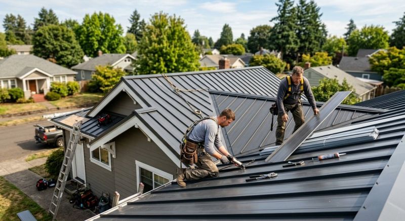 Metal Roof Repair in Ocean City, NJ