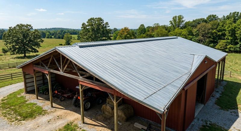 Pole Barn Roof Repair in Ocean City, NJ