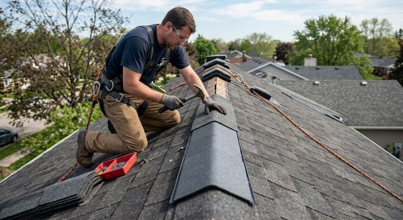Ridge Cap Repair in Cape May Court House, NJ