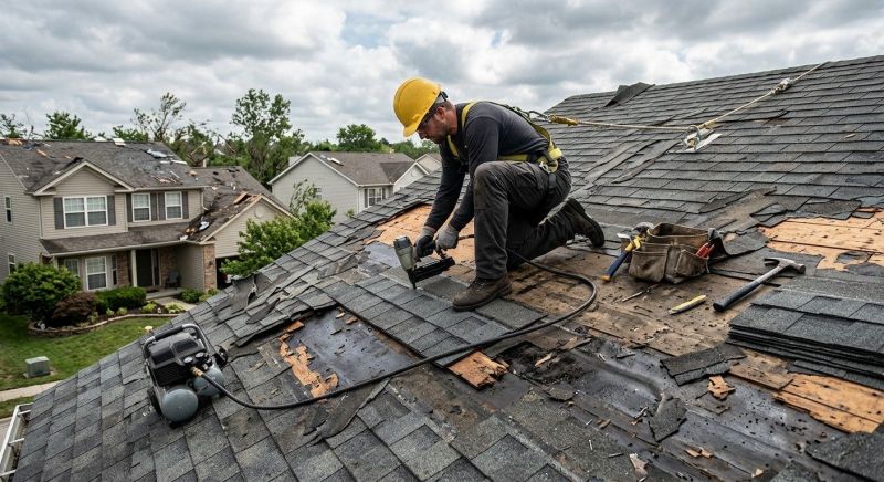 Roof Damage Repair in Egg Harbor Township, NJ