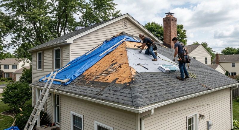 Roof Damage Repair in Port Elizabeth, NJ