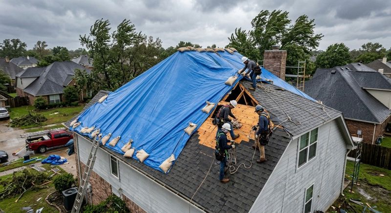 Roof Damage Restoration in Avalon, NJ