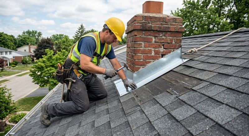 Roof Flashing Installation in Egg Harbor Township, NJ