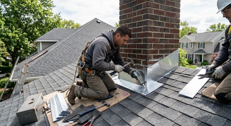 Roof Flashing Installation in Ocean City, NJ