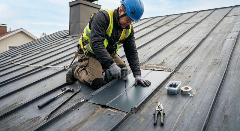 Roof Panel Repair in Cape May Court House, NJ