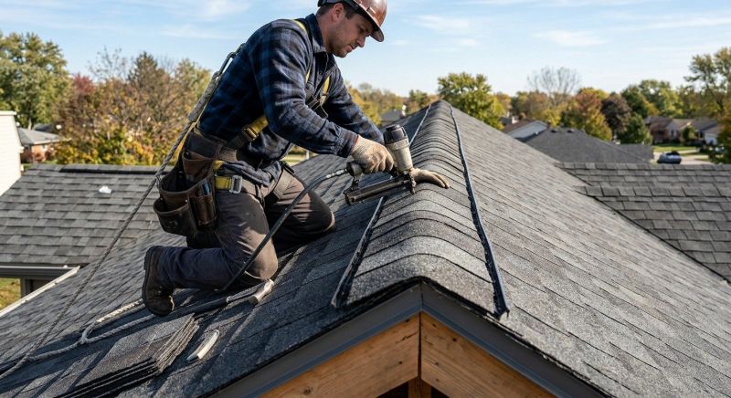 Roof Ridge Repair in Cape May Court House, NJ