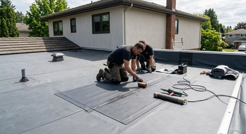 Rubber Roof Repair in Ventnor City, NJ