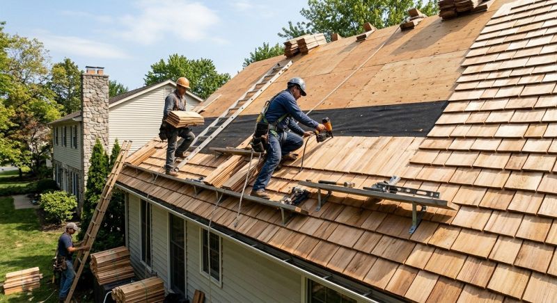 Shake Roof Replacement in Cape May County, NJ