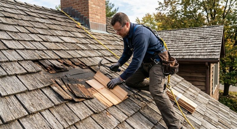 Shake Shingle Repair in Cape May, NJ