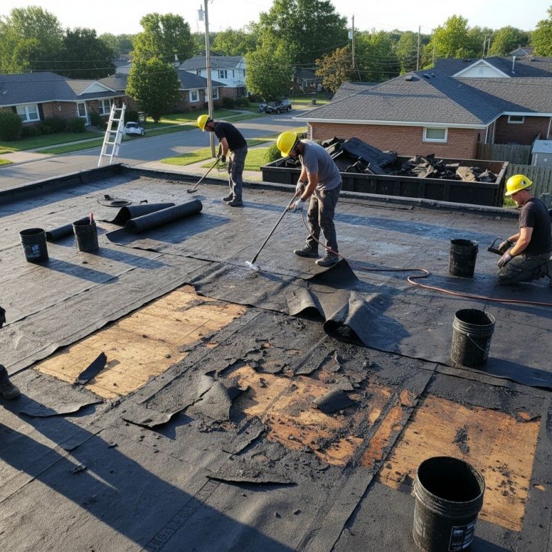 Single Ply Roof Repair in Cape May Court House, NJ
