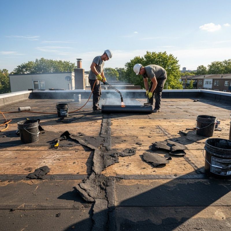 Single Ply Roof Repair in Ocean City, NJ