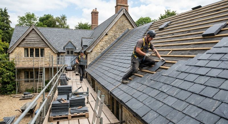 Slate Roof Construction in Ocean View, NJ