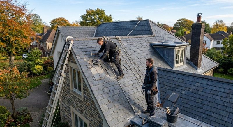 Slate Roof Maintenance in Cape May Court House, NJ