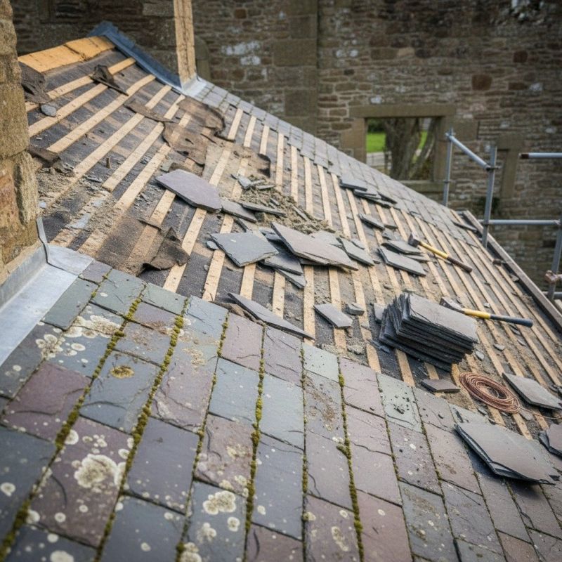 Slate Roof Replacement in Avalon, NJ