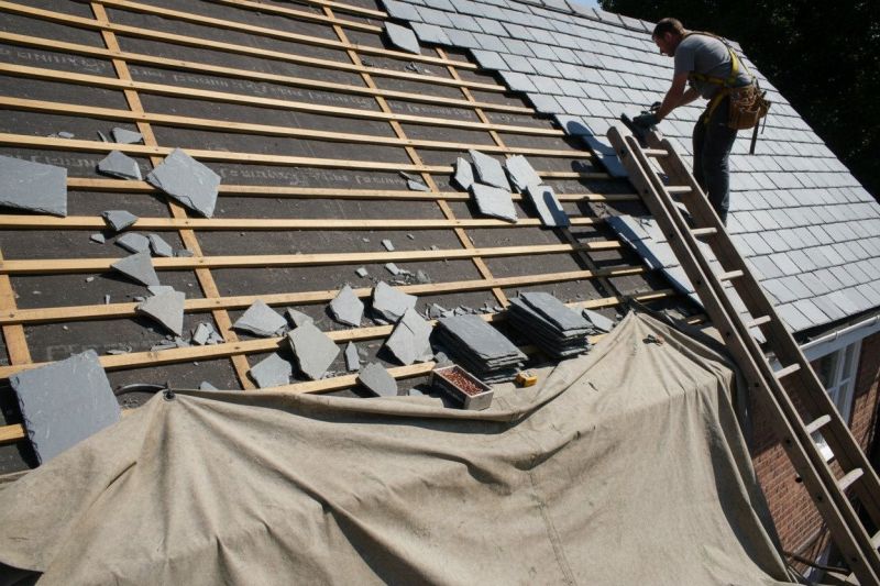 Slate Roof Replacement in Cape May, NJ