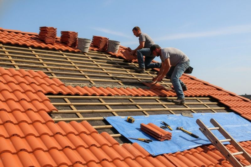 Spanish Tile Roof Repair in Cape May Court House, NJ