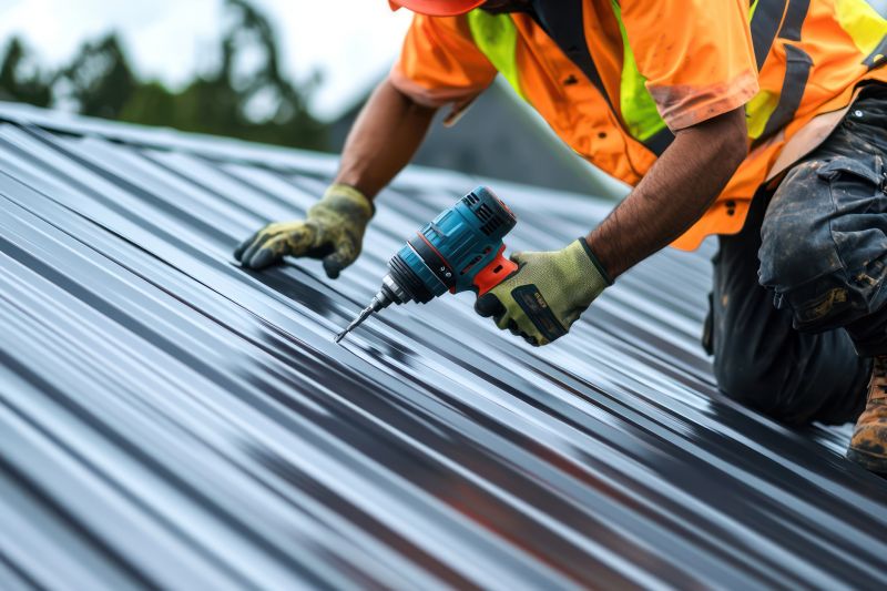 Steel Roof Repair in Cape May Court House, NJ