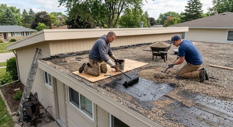 Tar And Gravel Roof Repair in Cape May County, NJ