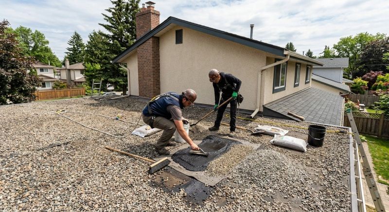 Tar And Gravel Roof Repair in Egg Harbor Township, NJ