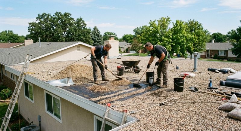 Tar And Gravel Roof Repair in Port Elizabeth, NJ