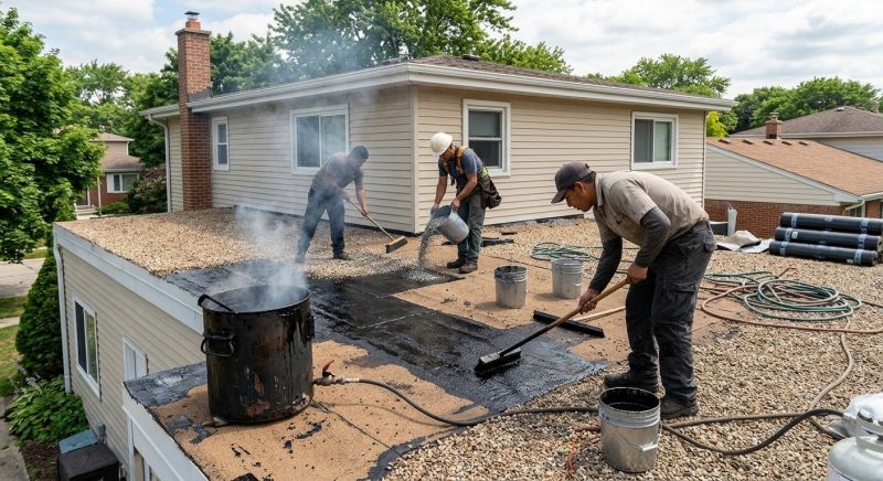 Tar And Gravel Roof Repair in Sea Isle City, NJ