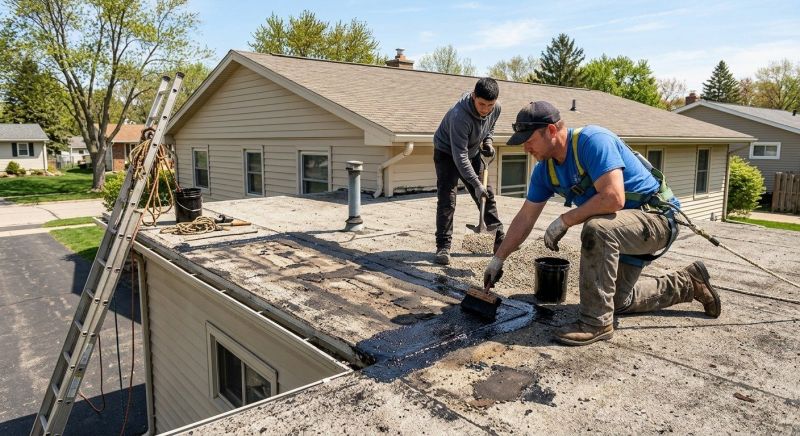Tar And Gravel Roof Repair in Villas, NJ