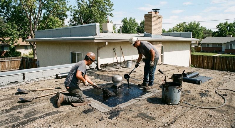 Tar Roof Repair in Ocean View, NJ